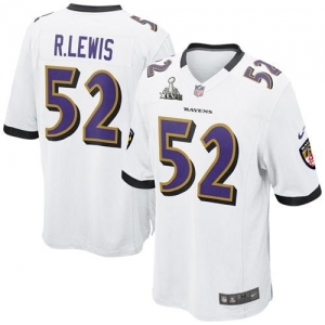 Nike Ray Lewis Baltimore Ravens Youth Super Bowl XLVII Game Jers