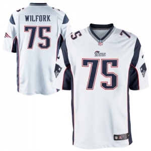 Nike Vince Wilfork New England Patriots Youth Game Jersey - Whit