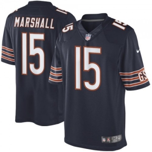 Nike Brandon Marshall Chicago Bears The Limited Jersey - Navy Bl