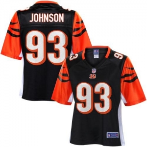 Pro Line Women's Cincinnati Bengals Michael Johnson Team Color J