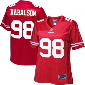 Pro Line Women's San Francisco 49ers Parys Haralson Team Color J