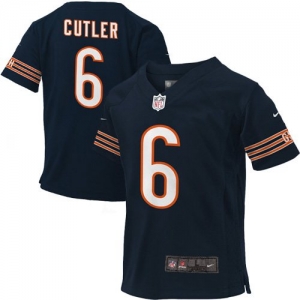 Nike Jay Cutler Chicago Bears Preschool Game Jersey - Navy Blue