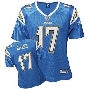 Reebok San Diego Chargers Philip Rivers Ladies Replica Alternate