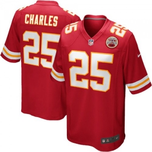 Nike Jamaal Charles Kansas City Chiefs Game Jersey - Red