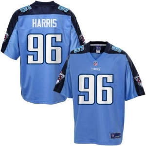 Pro Line Men's Tennessee Titans DaJohn Harris Team Color Jersey