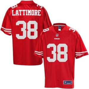 Pro Line Men's San Francisco 49ers Marcus Lattimore Team Color J