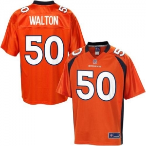 Pro Line Men's Denver Broncos J.D. Walton Team Color Jersey