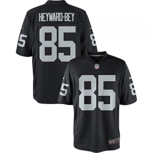 Nike Darrius Heyward-Bey Oakland Raiders Youth Game Jersey - Bla