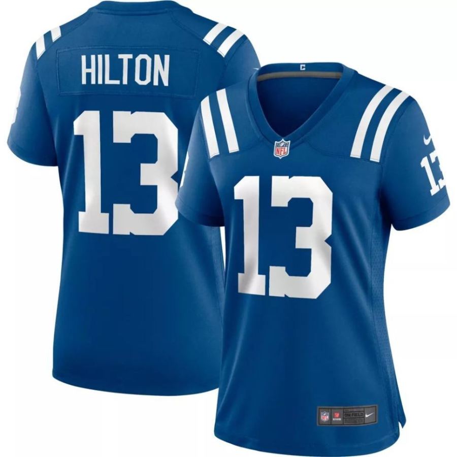 Nike Women's Indianapolis Colts T.Y. Hilton #13 Blue Game Jersey