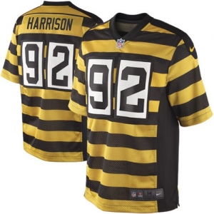 Nike James Harrison Pittsburgh Steelers Youth Throwback Game Jer