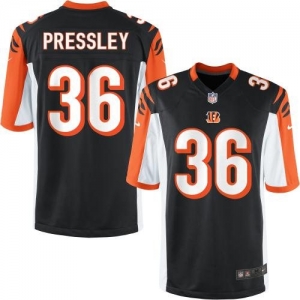 Nike Youth Cincinnati Bengals Chris Pressley Team Color Game Jer