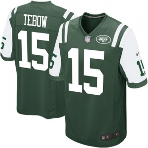 Nike Tim Tebow New York Jets Youth Game Jersey - Green