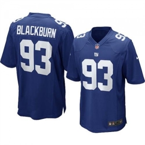 Nike New York Giants Chase Blackburn Game Team Color Jersey