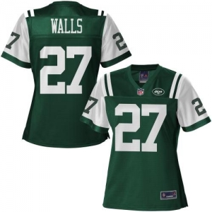 Pro Line Women's New York Jets Darrin Walls Team Color Jersey