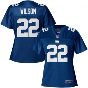 Pro Line Women's New York Giants David Wilson Team Color Jersey