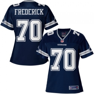 Pro Line Women's Dallas Cowboys Travis Frederick Team Color Jers