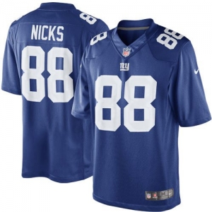 Nike Hakeem Nicks New York Giants Youth The Limited Jersey - Roy