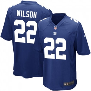 Nike David Wilson New York Giants Draft Game Jersey - Royal Blue