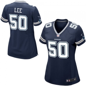 Nike Sean Lee Dallas Cowboys Youth Girls Game Jersey - Navy Blue