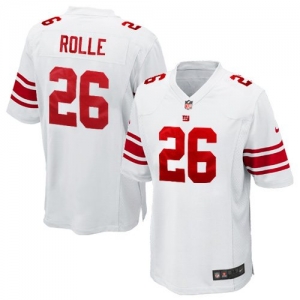 Nike Antrel Rolle New York Giants #26 Youth Game Jersey - White