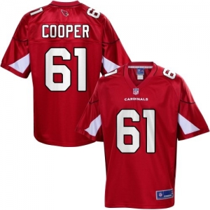 Pro Line Men's Arizona Cardinals Jonathan Cooper Team Color Jers