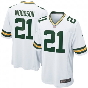 Nike Charles Woodson Green Bay Packers Youth Game Jersey - White