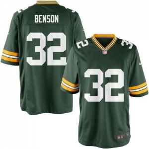 Nike Youth Green Bay Packers Cedric Benson Team Color Game Jerse