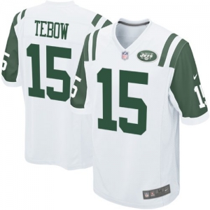 Nike Tim Tebow New York Jets Youth Game Jersey - White