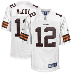 Reebok Colt McCoy Cleveland Browns Replica Jersey - White