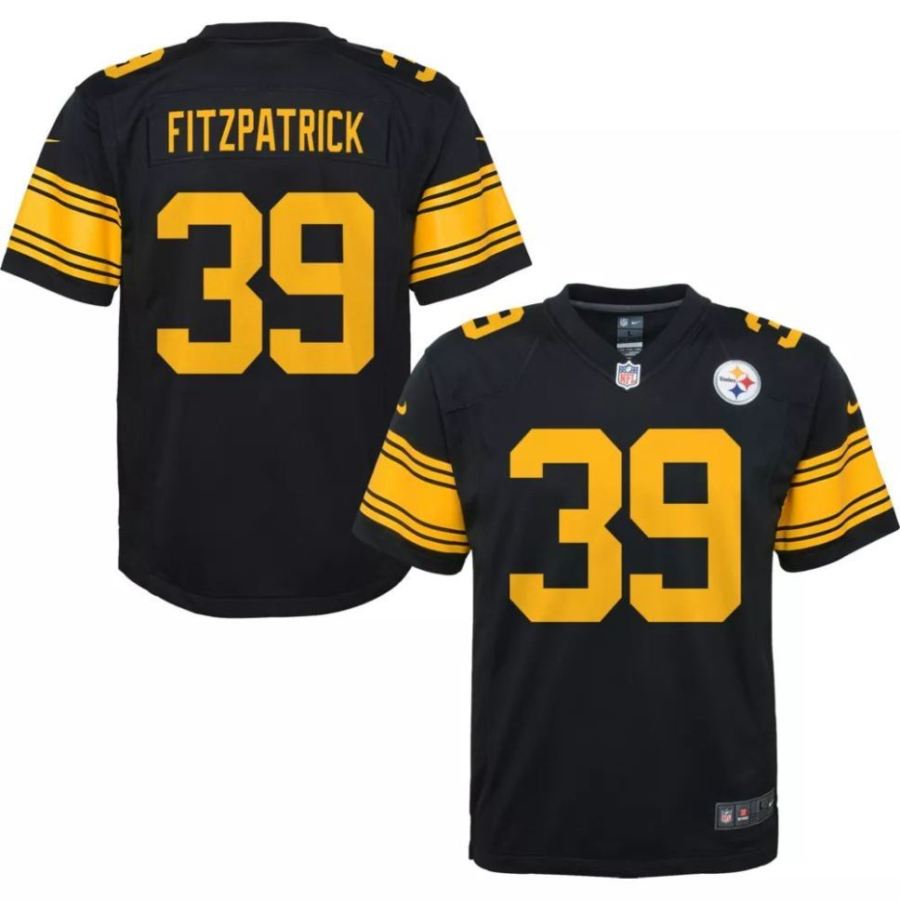 Nike Youth Pittsburgh Steelers Minkah Fitzpatrick #39 Black Game