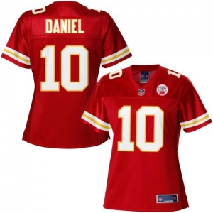 Pro Line Women's Kansas City Chiefs Chase Daniel Team Color Jers