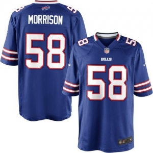 Nike Youth Buffalo Bills Kirk Morrison Team Color Game Jersey