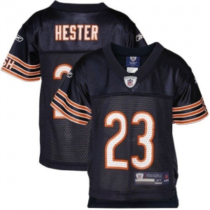 Reebok Chicago Bears #23 Toddler Devin Hester Navy Blue Replica