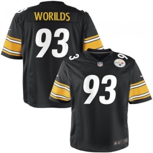 Nike Youth Pittsburgh Steelers Jason Worilds Team Color Game Jer