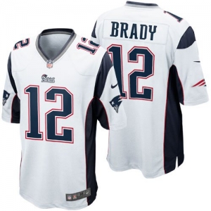 Nike Tom Brady New England Patriots Elite Jersey - White