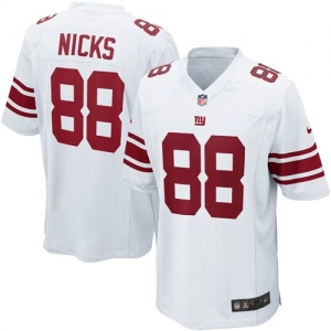 Nike Hakeem Nicks New York Giants Youth Game Jersey - White