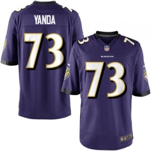 Nike Youth Baltimore Ravens Marshal Yanda Team Color Game Jersey