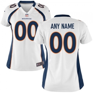 Nike Denver Broncos Women's Custom Game Jersey - White