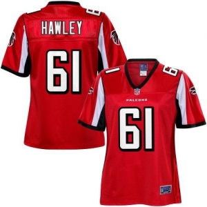 Pro Line Women's Atlanta Falcons Joe Hawley Team Color Jersey