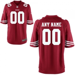 Nike Men's San Francisco 49ers Customized Team Color Game Jersey