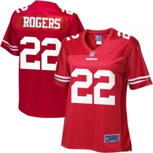 Pro Line Women's San Francisco 49ers Carlos Rogers Team Color Je