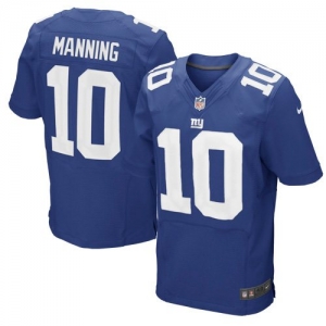 Nike Eli Manning New York Giants Elite Jersey - Royal Blue