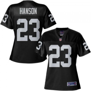 Pro Line Women's Oakland Raiders Joselio Hanson Team Color Jerse