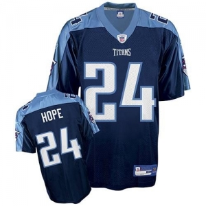 Reebok Tennessee Titans Chris Hope Replica Alternate Jersey