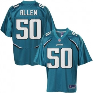 Pro Line Men's Jacksonville Jaguars Russell Allen Team Color Jer