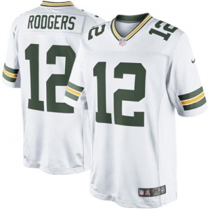 Nike Aaron Rodgers Green Bay Packers The Limited Jersey - White