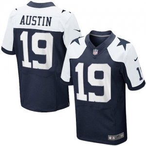 Nike Miles Austin Dallas Cowboys Elite Throwback Jersey - Navy B