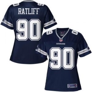 Pro Line Women's Dallas Cowboys Jay Ratliff Team Color Jersey