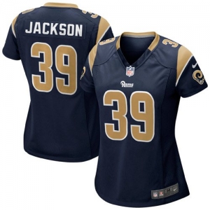 Nike Steven Jackson St. Louis Rams Women's Game Jersey - Navy Bl