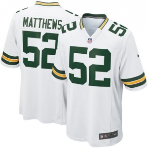 Nike Clay Matthews Green Bay Packers Youth Game Jersey - White